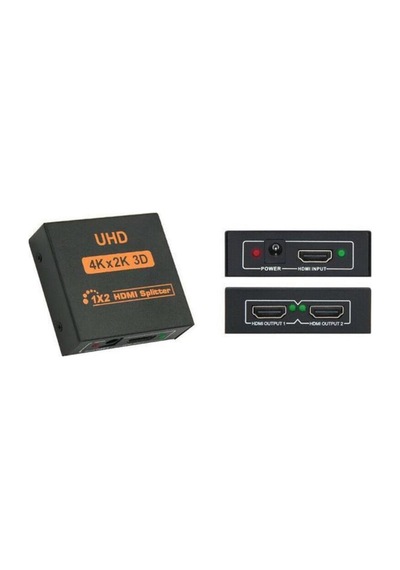 Taplin 4kx2k 2 Port Hdmi Splitter Switch Çoklayıcı Çoğaltıcı Ekran Adaptör - Ths-102