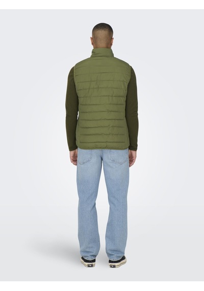 Only & Sons Onsbron Quılt Vest Otw Vd Erkek Yeşil Yelek - 22025685