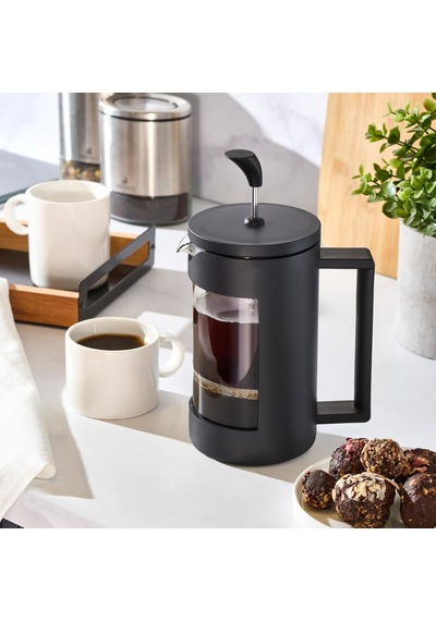 Pamir Bitki Çayı Ve Filtre Kahve Demliği French Press 800 Ml Siyah Diğer
