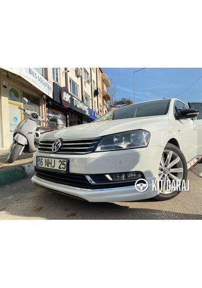 Kit Garaj Volkswagen Passat B7 Ön Tampon Ek Ön Ek Plastik Boyasız