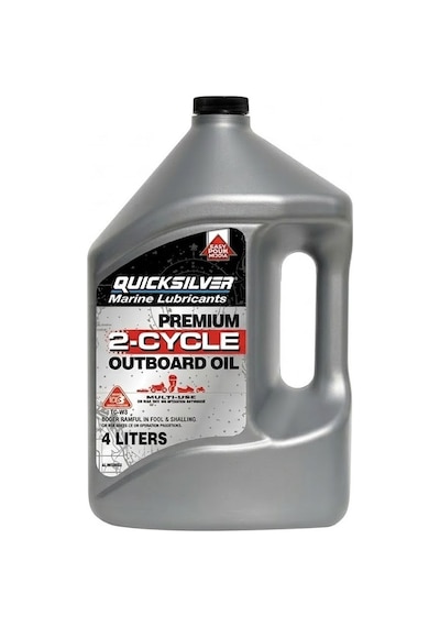 Quicksilver Premium Tc-w3 2 Zamanlı Dıştan Takma Deniz Motor Yağı 4 Litre 92-858022q01