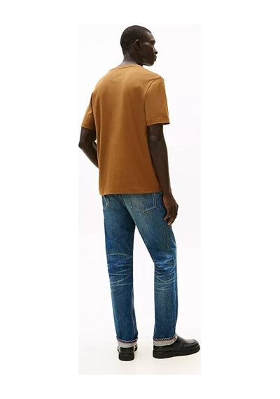 Lıght Interlock Tee Erkek Kahverengi T-shirt - Mw0mw37508