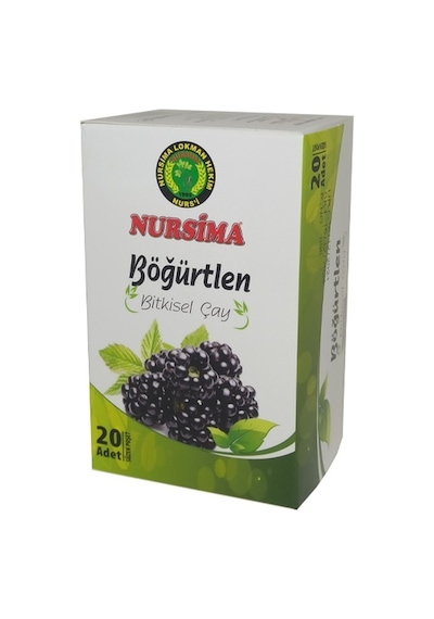 Nursima Böğürtlen Bitkisel Çay 20 'li Süzen Poşet