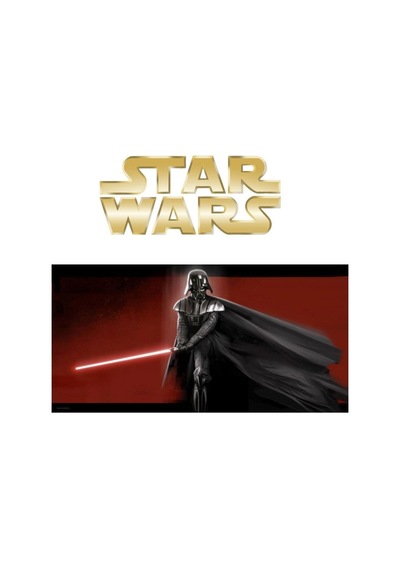 Star Wars Darth Vader Glass Poster