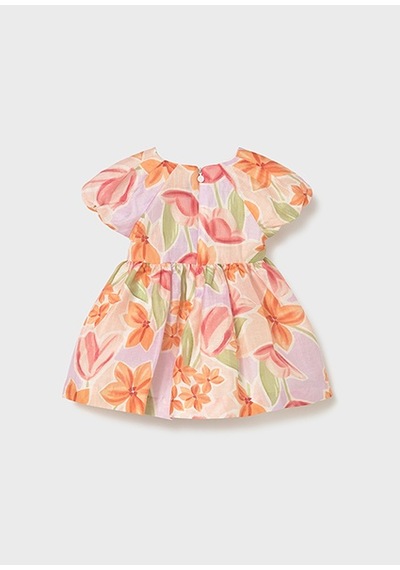 Mayoral Kız Bebek Çiçek Desenli Elbise Pembe - 01909