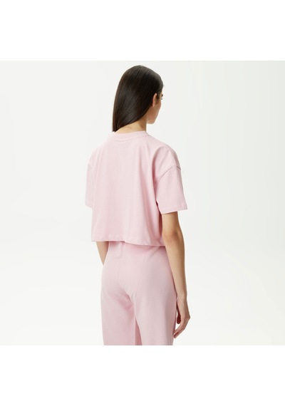 United4 Unıted4 Classic Kadın Pembe Crop T-shirt