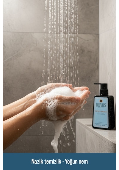 Hamam Kokulu Zeytinyağlı Duş Jeli & El Sabunu Seti Doğal, Kalıcı Ferahlık 750 Ml + 500 Ml