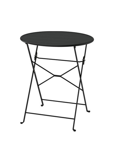 Ikea Sundsö Katlanabilir Masa, Antrasit, 65 Cm