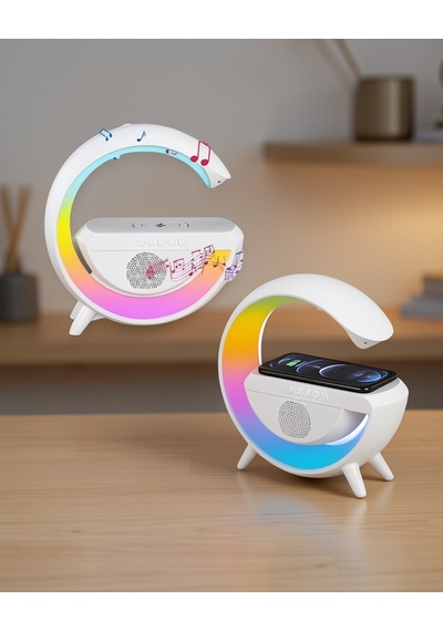 Bluetooth Hoparlör Gece Lambası Uuczgoogledijital