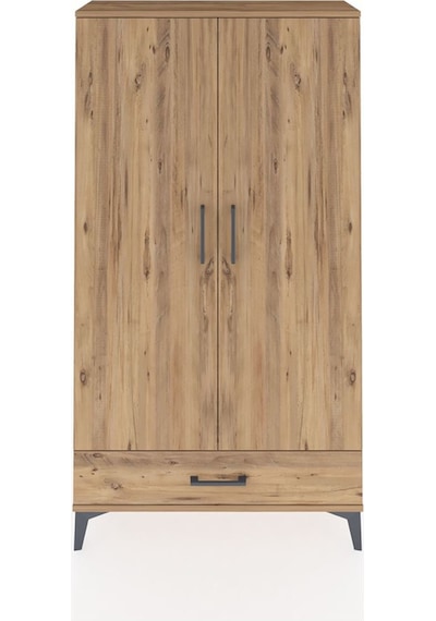 Arges Dolap 4 Raflı Tek Çekmeceli 2 Kapaklı 88x30x163 Çam-çam Çam Arges Dolap 4 Raflı Tek Çekmeceli 2 Kapaklı 88x30x163 Çam-çam Çam