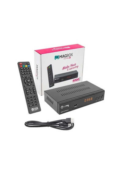 Magbox Pluton S Full Hd Tkgs'li Hdmı-scart Girişli Kasalı Uydu Alıcısı