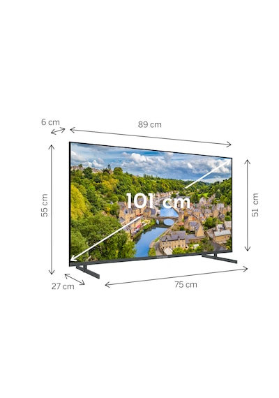 Thomson TV 40FQG3S15K 40" 101 CM Full HD QLED Smart Google TV