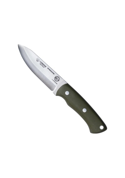 Cudeman 206-gv Bushcrafter Green G10 Saplı Deri Kılıflı Kamp Bıçak Yeşil
