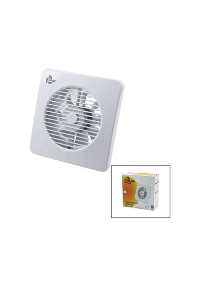 Plastik Aspiratör 150 6inç Banyo Tuvalet Havalandırma Aspiratörü 20w 320m3/h Ebt-150 Çok renkli