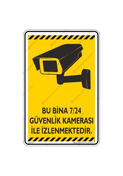 Bu Bina 7/24 Güvenlik Kamerası Ile Izlenmektedir (545985219)