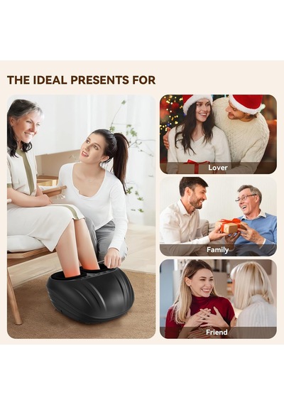 Isı İle Ayak Masajı, Wertyı Shiatsu Ayak Masajı Derin Yoğurma, Sıkıştırma, Çoklu Mod Ayarları, Uzaktan Kumanda, Erkekler Kadınlar İçin Hediye Diğer Isı İle Ayak Masajı, Wertyı Shiatsu Ayak Masajı Derin Yoğurma, Sıkıştırma, Çoklu Mod Ayarları, Uzaktan Kumanda, Erkekler Kadınlar İçin Hediye Diğer