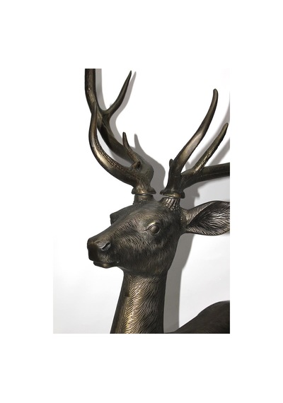 Metal Geyik Biblosu 150 Cm Ksk318