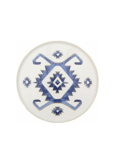 Porland Arabesque Desen5 Düz Tabak 18 Cm 04alm005991 Çok Renkli