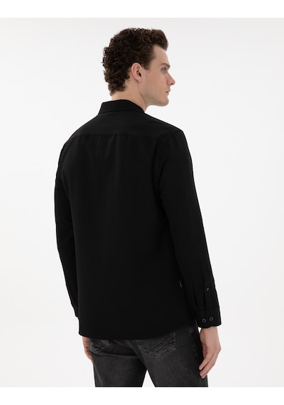 Pierre Cardin Erkek Siyah Gömlek Desenli 50304764-vr046 Siyah Pierre Cardin Erkek Siyah Gömlek Desenli 50304764-vr046 Siyah