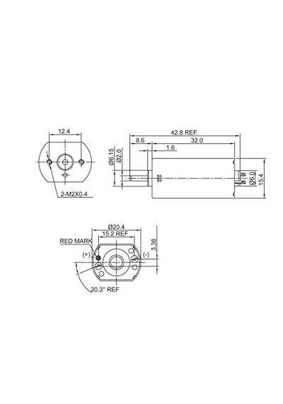 2 Li Ff180 Dc Motor Robot, Araç, Arduino Projeleri Uyumlu
