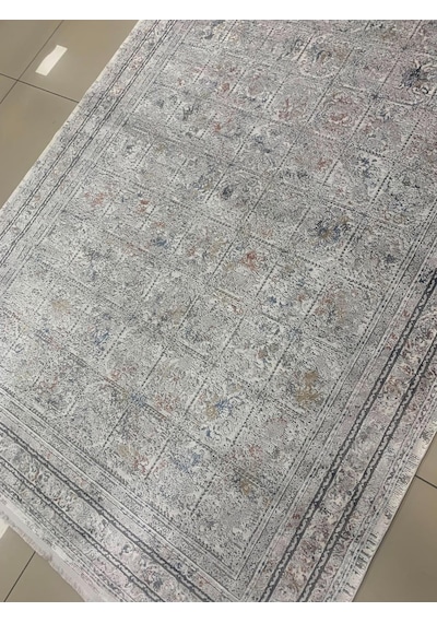 Padişah Halı Evidence 36841 111 Serisi Viskon Akrilik Salon Oturma Yatak Odası Halısı Gri