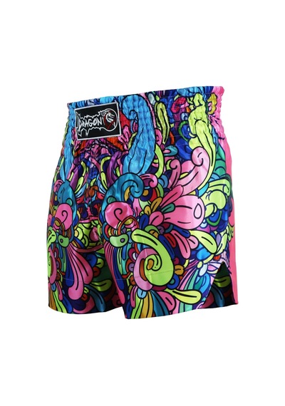Dragondo Mt3040 Muay Thai Pembe Kick Boks Şortu