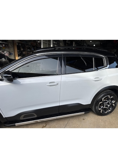 Sunplex Citroen C5 Aircross Kromlu Cam Rüzgarlığı 4lü Set 2017 Ve Üstü
