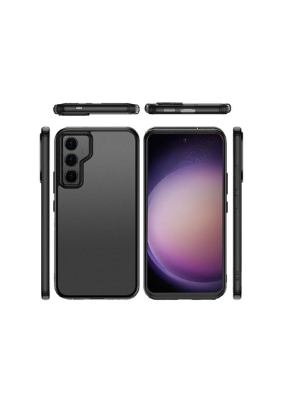 Zore Galaxy Uyumlu S24 Plus Kılıf Volks Kapak - Siyah Siyah
