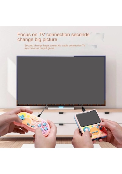 G6 Game Box i 666 Oyunlu Mini Taşınabilir Oyun Konsolu