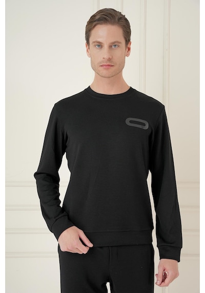 Efor Ts 888 Slim Fit Siyah Spor T-shirt Siyah