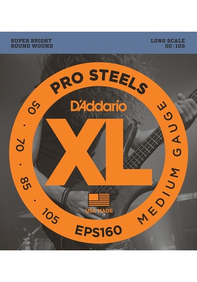 D'addario Eps160 Prosteels Bass. Medium. 50-105. Long Scale Takım