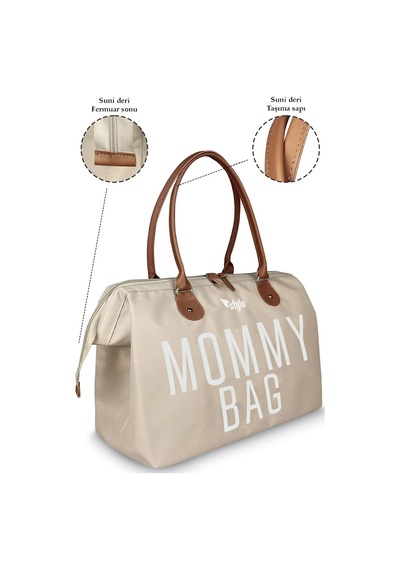 Xmlbayiciniz Stylo Usa Mommy Bag Anne Bebek Bakım Ve Kadın Çantası Vızon Çok Renkli