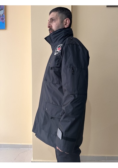Erkek Yeni Yasa Kamu Personel Özel Güvenlik Kışlık Tekli Kaban