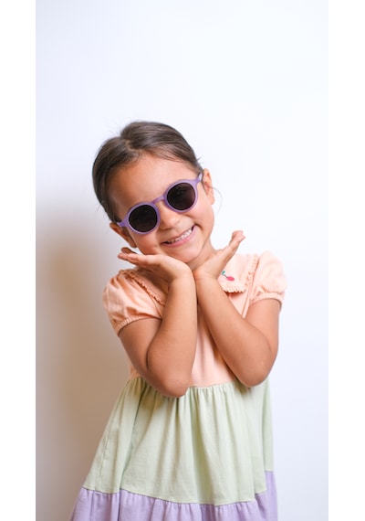6-12 Yaş Çocuk Güneş Gözlüğü Purple Lila