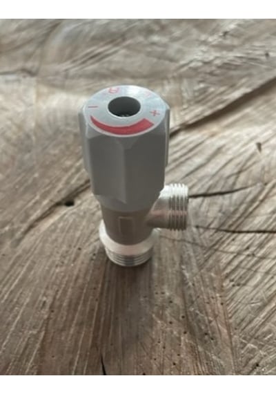 Esa Pirinç Mini Vana Klozet Vanası Ara Musluk Taharet Musluğu Beyaz