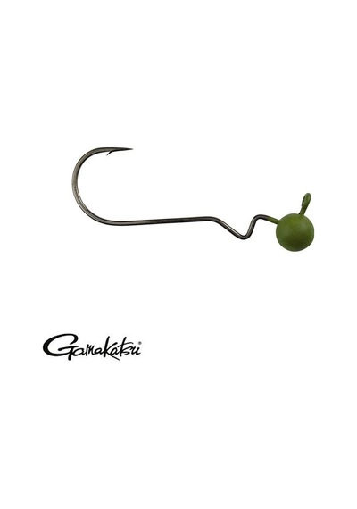Gamakatsu Preda Gama 3.5g Skipgapshaky Jig Head Zoka G-pump 3/0