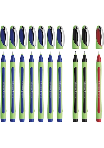 Schneider Xpress 0.8 MM Fiber Uçlu Kalem 7 Mavi 2 Siyah 1 Kırmızı