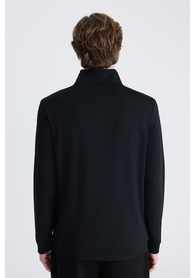 D'S Damat Ds Damat Regular Fit Siyah Düz Modal Sweatshirt 5hce247021013 Çok Renkli
