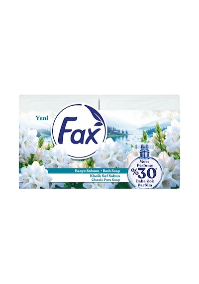 2 Adet Fax Klasik Saf Kalıp Sabun 150gx4 Diğer