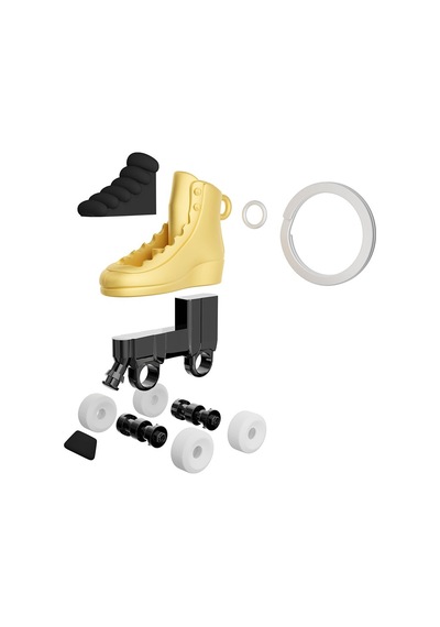 Metalmorphose Roller Skate Anahtarlık