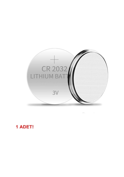 CR2032 Pil Düğme Para Pil Lityum Batarya 3V Bios Kumanda Tartı Saat Araba Anahtarı