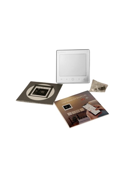 Dijital Kablolu Termostat Merallı Bc400e Gri Wi Fi Dokunmatik Tuya