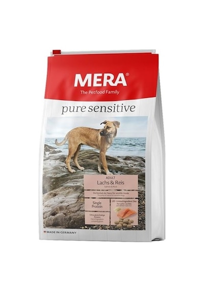 Mera Pure Sensitive Lachs & Rice Yetişkin Köpek Maması 12500 G