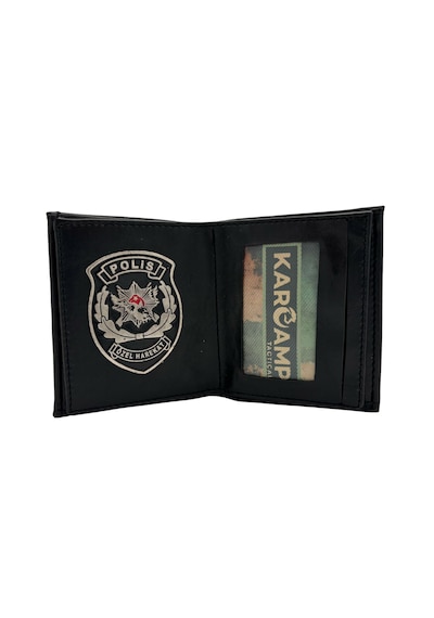 Karcamp Polis Özel Harekat Rozetli Polis Özel Harekat Cüzdanı