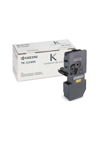 Kyocera TK-5240K Black Siyah Fotokopi Toneri Ecosys M5526cdn-5526cdw P5026cdn-5026cdw 4.000