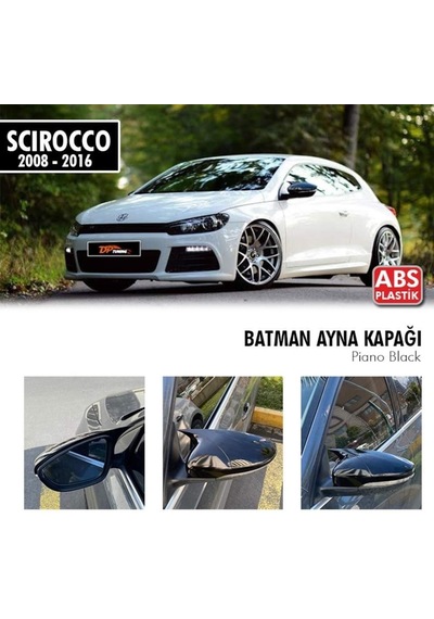 Scirocco Mk3 2008-2017 Arası Yarasa / Batman Ayna Kapağı