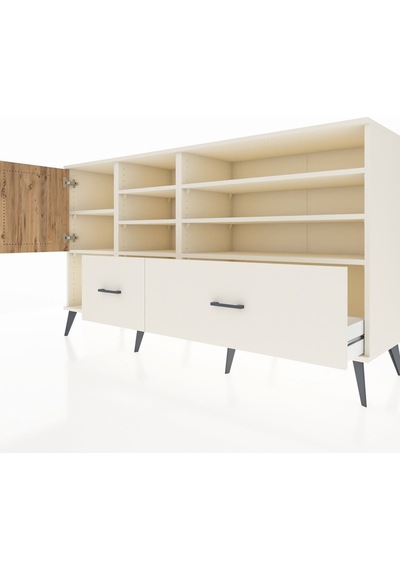 Hyperion Konsol 8 Raflı 2 Çekmeceli Tek Kapaklı 176x44x99 Aytaşı-çam/aytaşı Aytası/atlas Çam - Aytası Hyperion Konsol 8 Raflı 2 Çekmeceli Tek Kapaklı 176x44x99 Aytaşı-çam/aytaşı Aytası/atlas Çam - Aytası