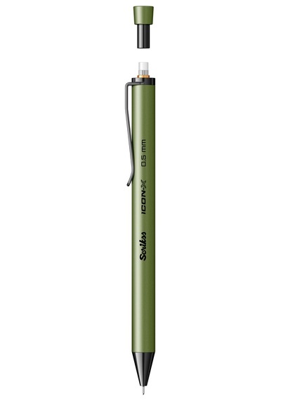 Scrikss İcon-x 0.5mm Mekanik Kurşun Kalem - Hâki Diğer