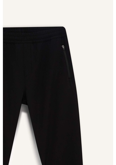 Defacto Defactofit Standart Fit Dokuma Sporcu Jogger F2311ax25wnbk81 Siyah