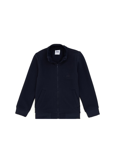 U.S. Polo Assn. Erkek Çocuk Fermuarlı Lacivert Sweatshirt 50290751-VR033